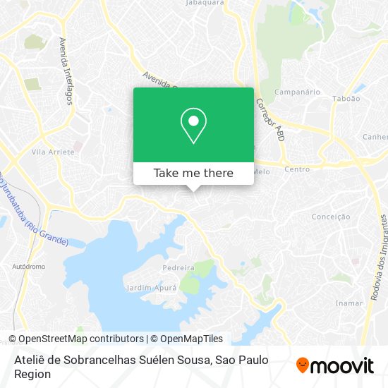 Ateliê de Sobrancelhas Suélen Sousa map