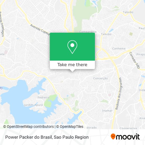 Power Packer do Brasil map