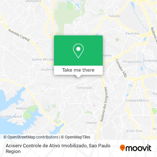 Mapa Aciserv Controle de Ativo Imobilizado