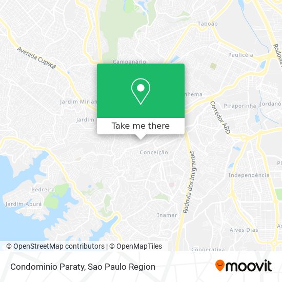 Mapa Condominio Paraty