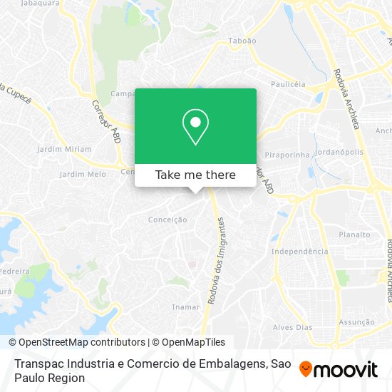 Transpac Industria e Comercio de Embalagens map