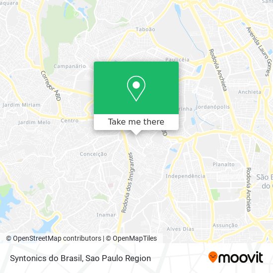 Syntonics do Brasil map