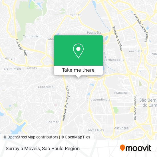 Surrayla Moveis map