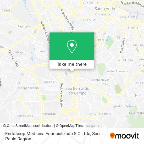 Endoscop Medicina Especializada S C Ltda map
