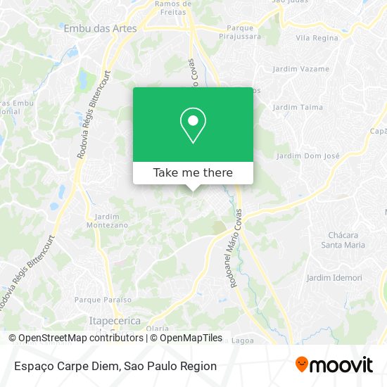 Espaço Carpe Diem map