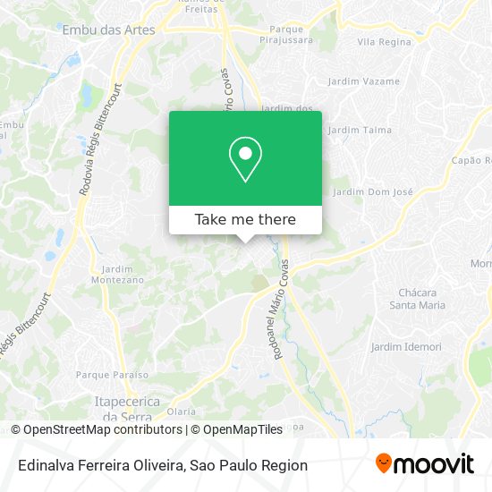 Edinalva Ferreira Oliveira map