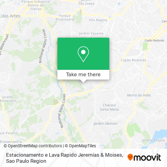 Estacionamento e Lava Rapido Jeremias & Moises map