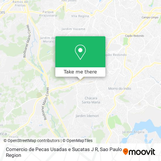 Comercio de Pecas Usadas e Sucatas J R map