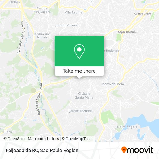 Feijoada da RO map