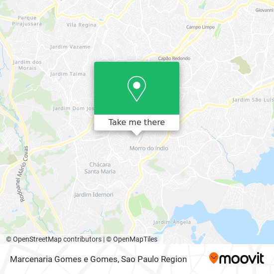 Mapa Marcenaria Gomes e Gomes