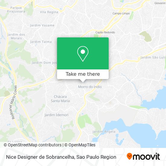 Nice Designer de Sobrancelha map