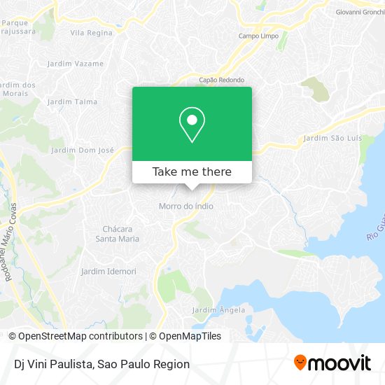 Dj Vini Paulista map