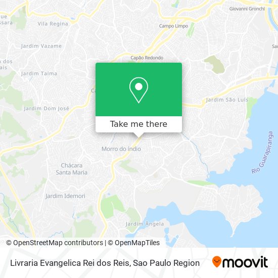 Livraria Evangelica Rei dos Reis map