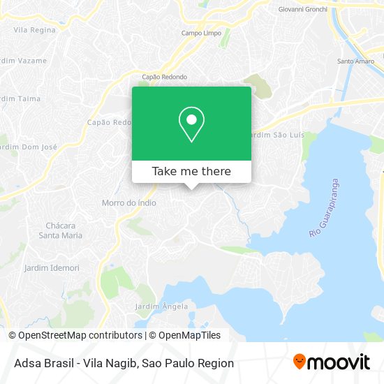 Adsa Brasil - Vila Nagib map