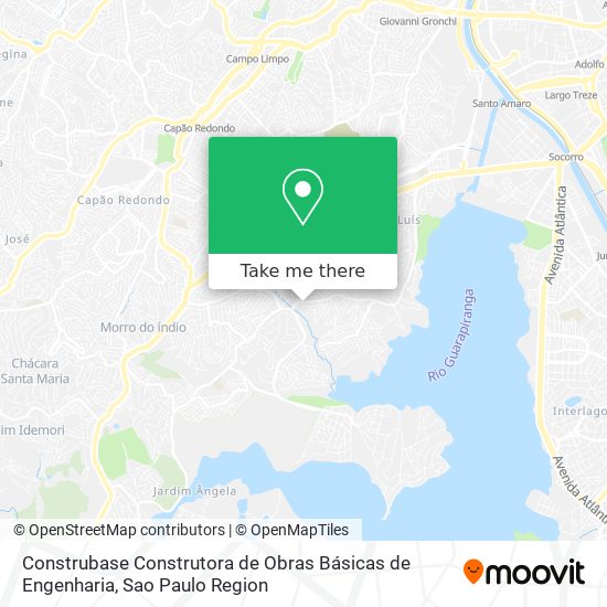 Construbase Construtora de Obras Básicas de Engenharia map