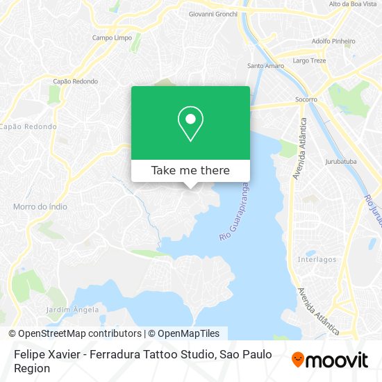 Felipe Xavier - Ferradura Tattoo Studio map