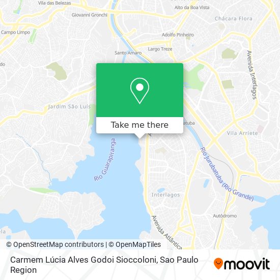 Mapa Carmem Lúcia Alves Godoi Sioccoloni