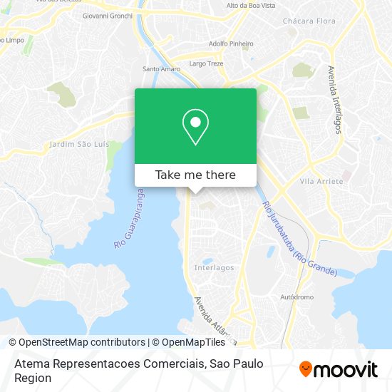 Mapa Atema Representacoes Comerciais