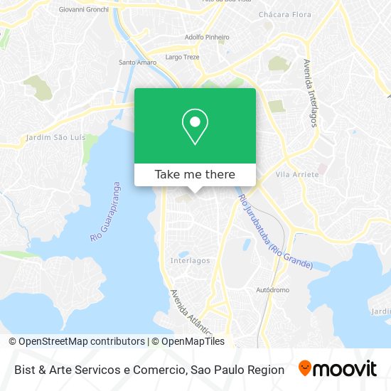 Bist & Arte Servicos e Comercio map