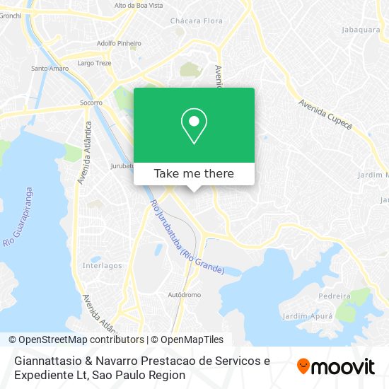 Giannattasio & Navarro Prestacao de Servicos e Expediente Lt map