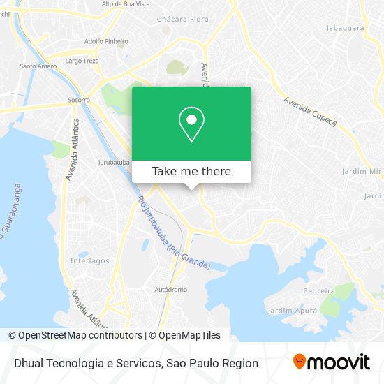 Dhual Tecnologia e Servicos map