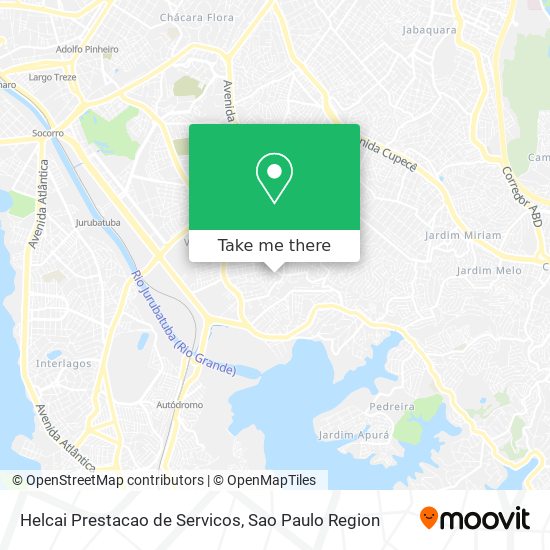 Helcai Prestacao de Servicos map