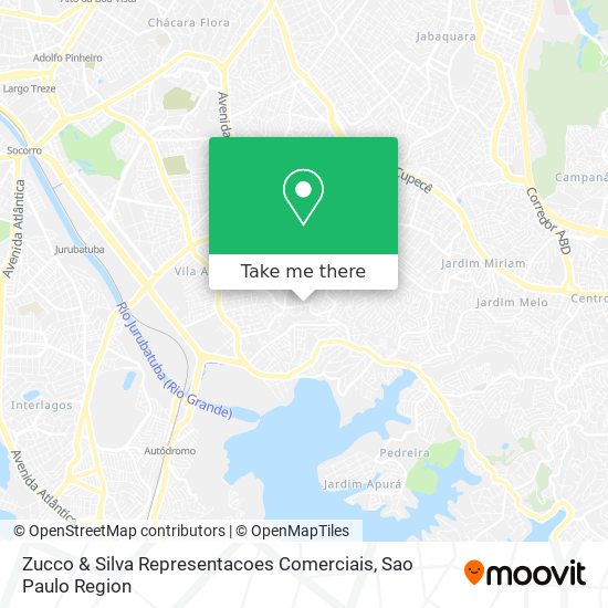 Zucco & Silva Representacoes Comerciais map