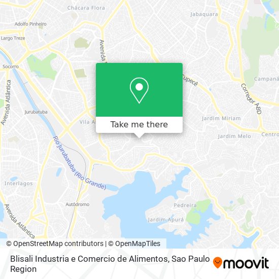 Blisali Industria e Comercio de Alimentos map