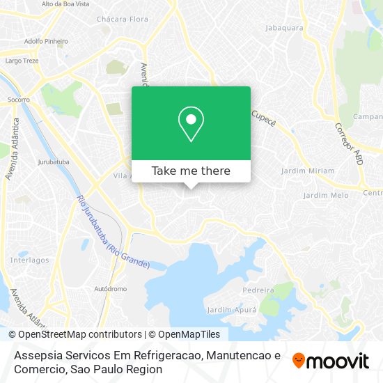 Mapa Assepsia Servicos Em Refrigeracao, Manutencao e Comercio