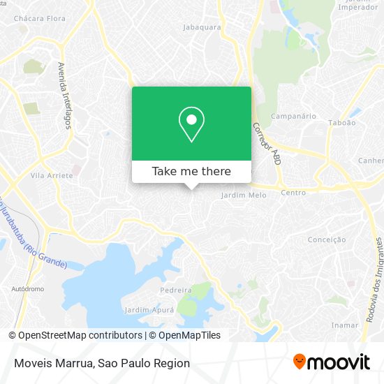 Moveis Marrua map