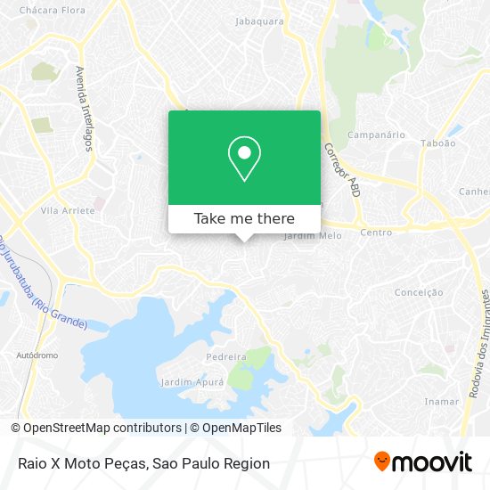 Raio X Moto Peças map