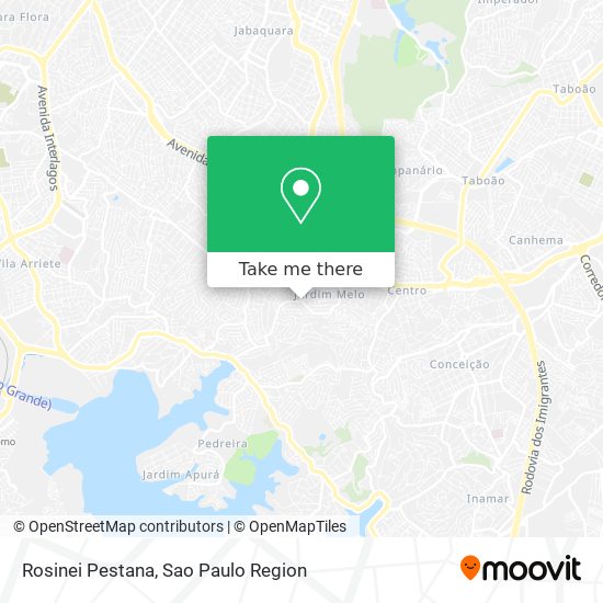 Rosinei Pestana map