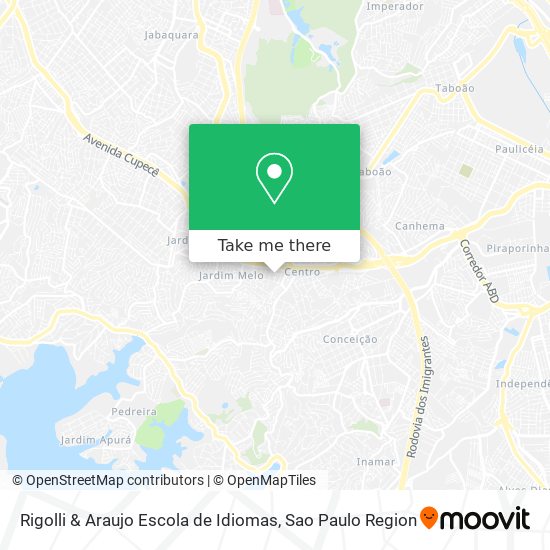 Rigolli & Araujo Escola de Idiomas map