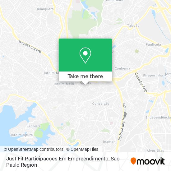 Mapa Just Fit Participacoes Em Empreendimento