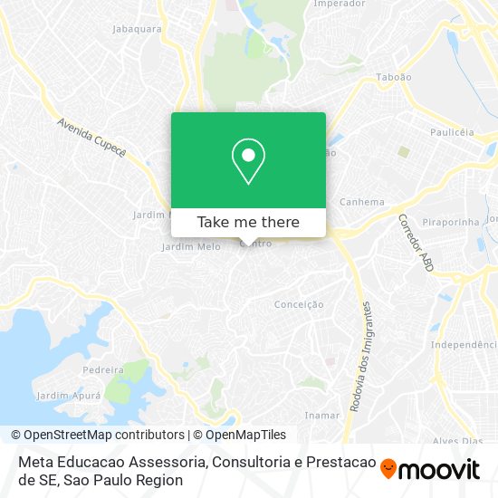 Meta Educacao Assessoria, Consultoria e Prestacao de SE map