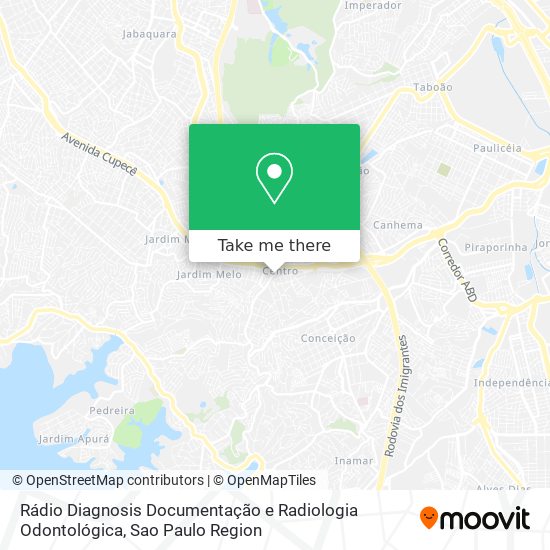 Rádio Diagnosis Documentação e Radiologia Odontológica map