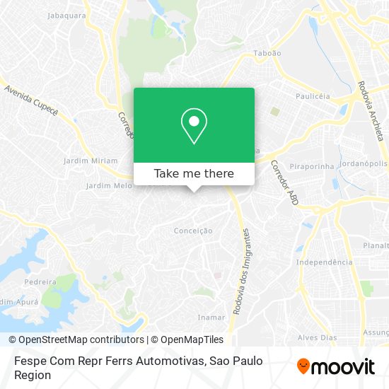 Fespe Com Repr Ferrs Automotivas map