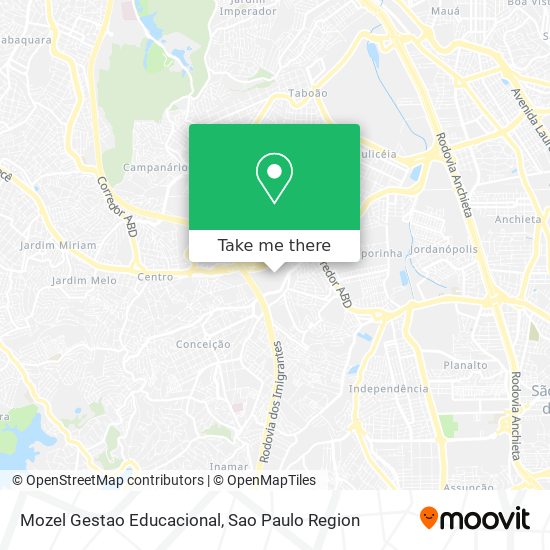 Mozel Gestao Educacional map