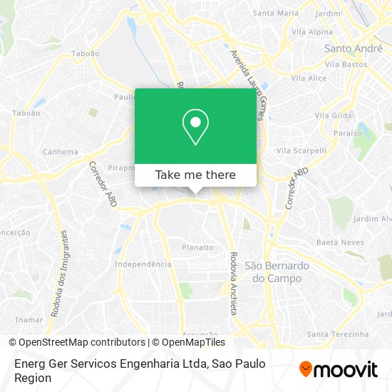 Energ Ger Servicos Engenharia Ltda map