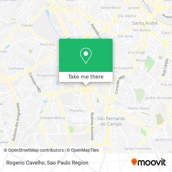 Rogerio Cavelho map