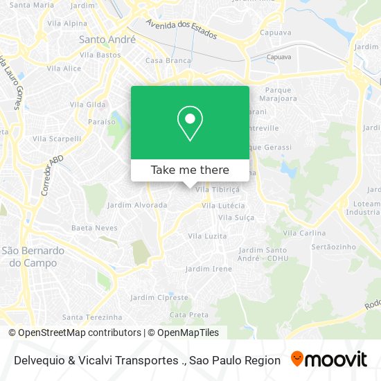 Delvequio & Vicalvi Transportes . map