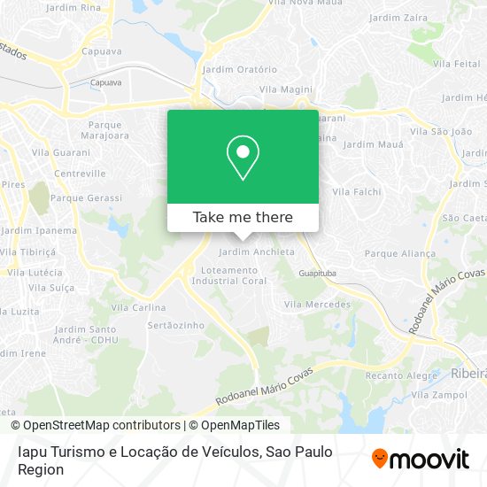 Iapu Turismo e Locação de Veículos map