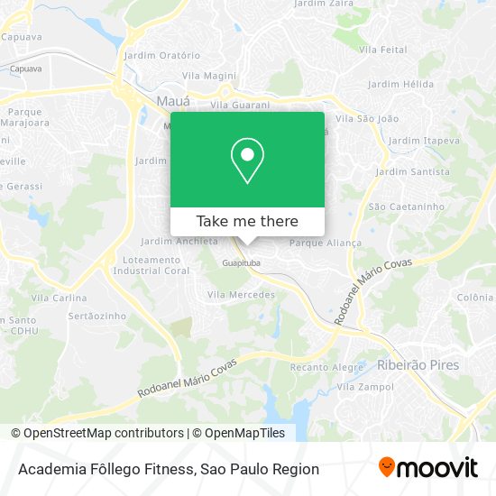 Academia Fôllego Fitness map