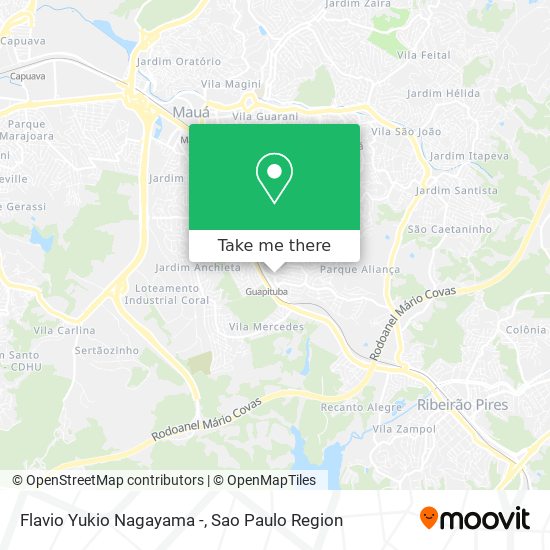 Flavio Yukio Nagayama - map