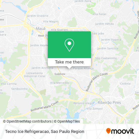 Tecno Ice Refrigeracao map