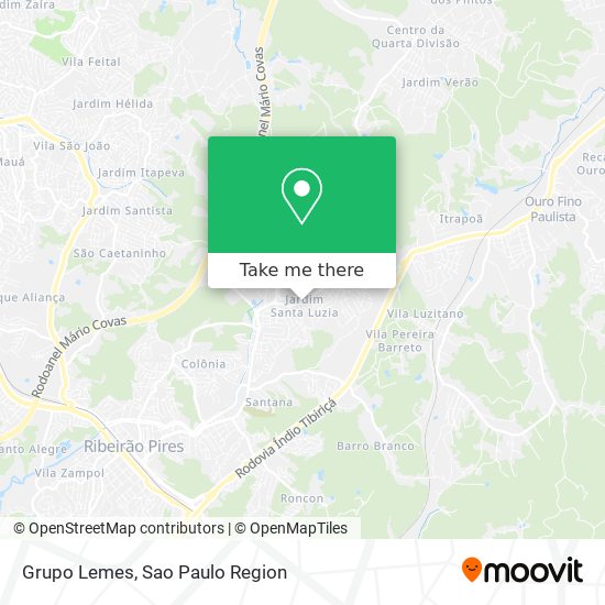 Grupo Lemes map