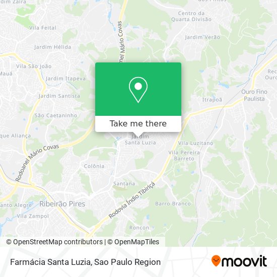 Farmácia Santa Luzia map