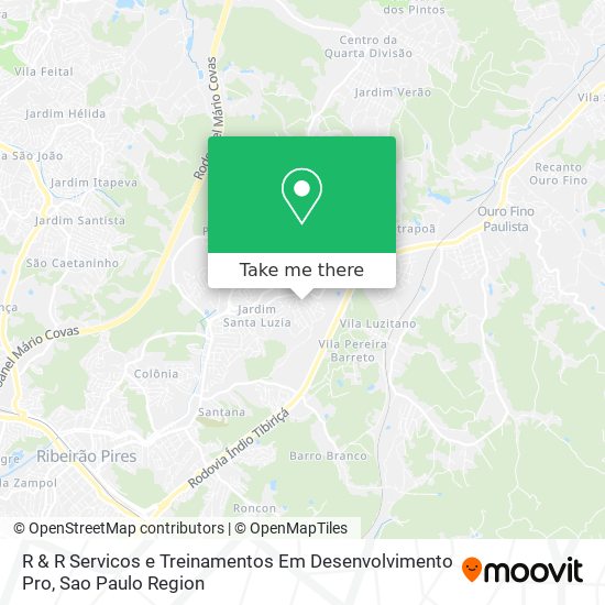 R & R Servicos e Treinamentos Em Desenvolvimento Pro map