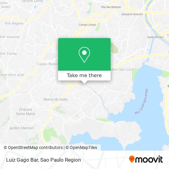 Mapa Luiz Gago Bar