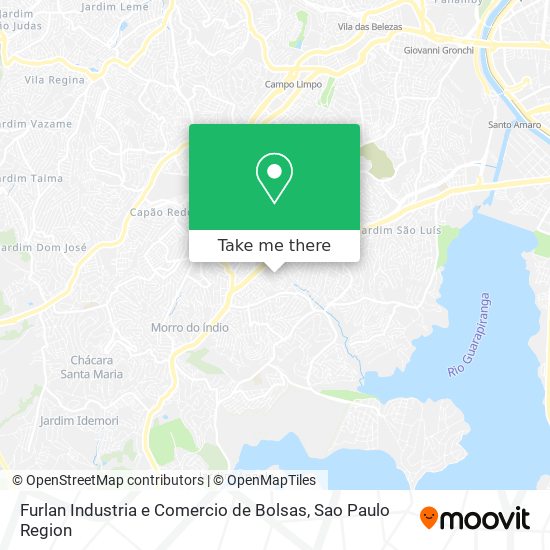 Mapa Furlan Industria e Comercio de Bolsas